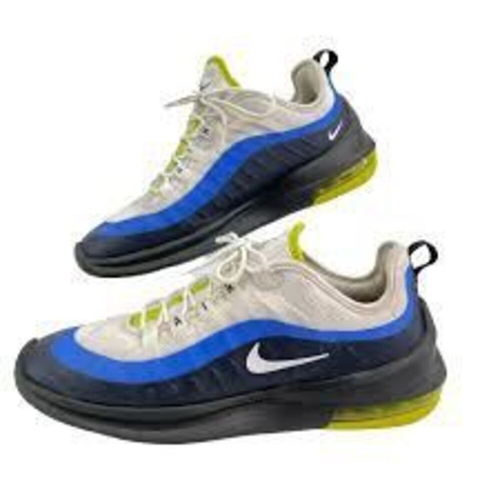 Nike Mens Air Max Axis Sz 10.5 Running Shoes Blue Black White